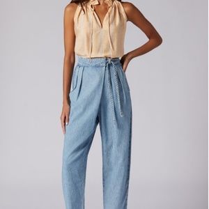 Joie Wilmont B High-Rise Tapered Jeans - Size 28